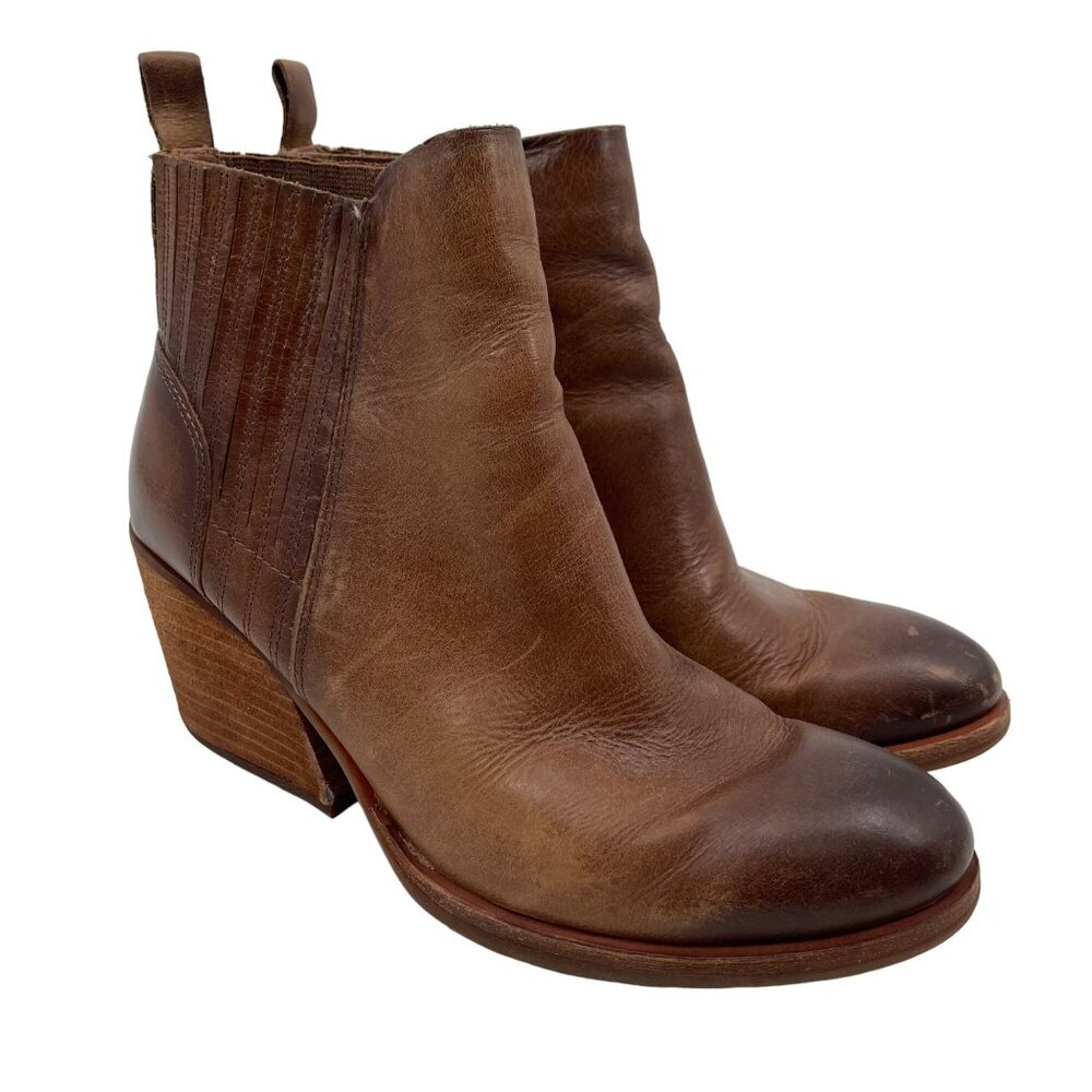 Kork-Ease Brown Ankle Boots